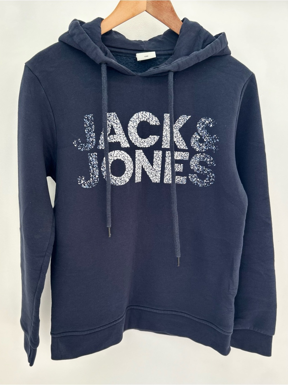 Jack & Jones CORE JCOPOWER Logo Hoodie Navy Men’s